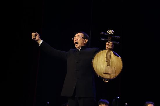 月琴诗人冯少先激情演奏