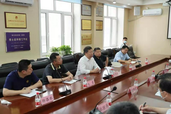 局宋博岩局长,李晓明副局长,规资处一级调研员赵雷,农社处李文义处长