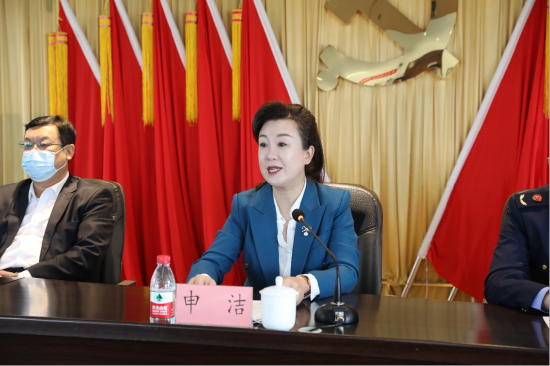 &nbsp;五常市委常委,副市长申洁讲话