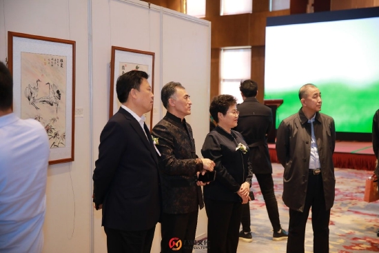 齐齐哈尔市政府副市长刘艳芳在活动现场