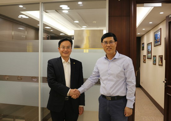 泰康养老保险股份有限公司副总经理田军一行莅临中国民生银行哈尔滨