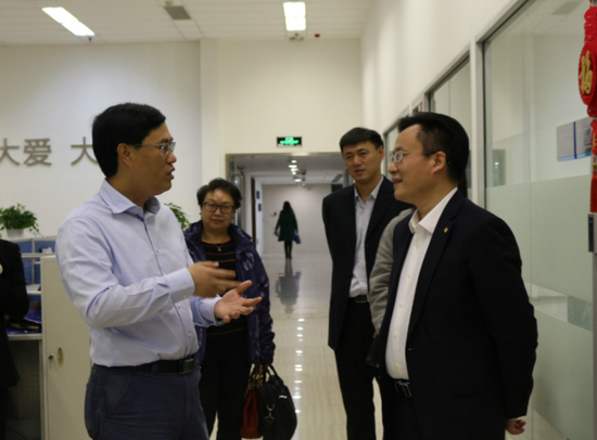 泰康养老保险股份有限公司副总经理田军一行莅临中国民生银行哈尔滨