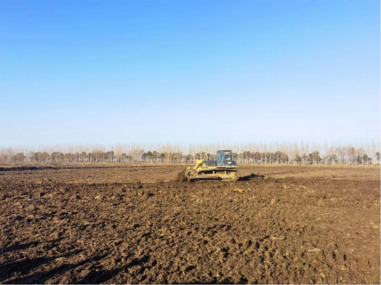 宝泉岭农场有限公司格田改造全面提升耕地质量