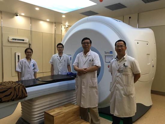 哈医大肿瘤医院放疗神器"螺旋断层放疗系统tomotherapy(tomo)"正式
