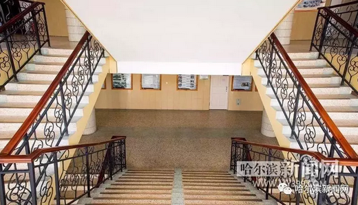 双分式的楼梯设计,大气中透出古典美,赋予中国园林气质的铁艺护栏