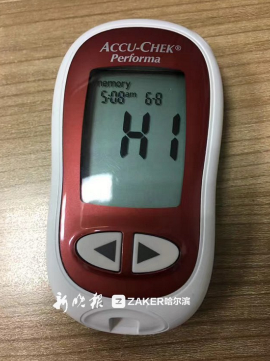 两岁半甜娃血糖值爆表血糖仪竟不显示数字