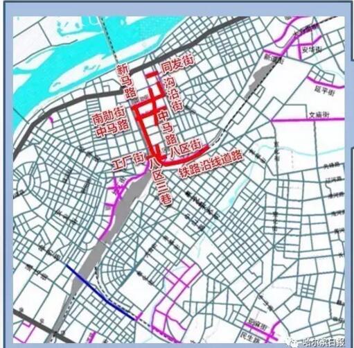 北树七道街,宏南街拓宽;远期实施黄河路高架工程,海河东路,闽江路