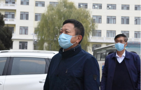 院长焦军东作动员讲话此次哈医大二院紧急医学救援检验队由哈医大二院