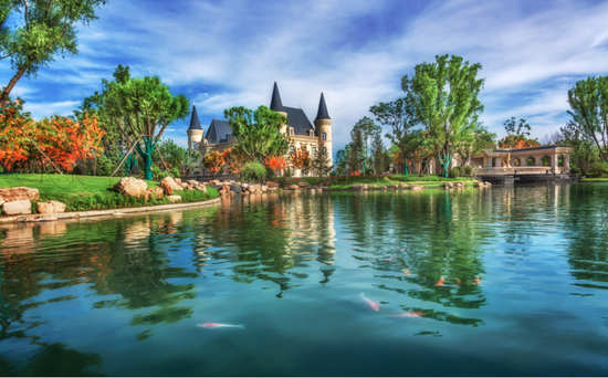 沈抚恒大养生谷实景