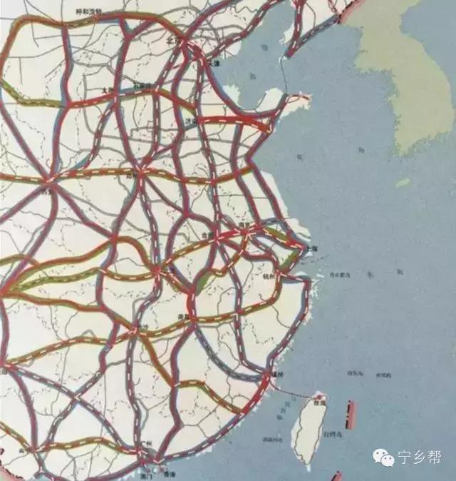 宁乡横市的高铁线路图图片
