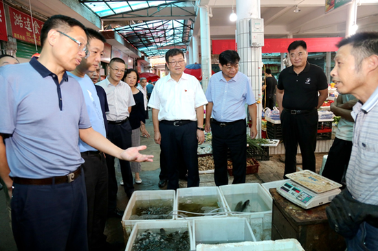 刘湘凌检查湘潭长江禁捕打非断链工作开展情况