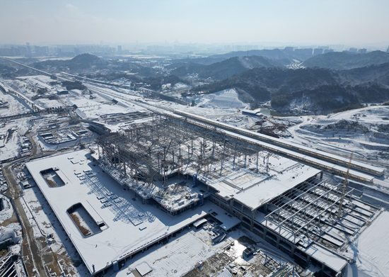 长沙高铁西站最新进展