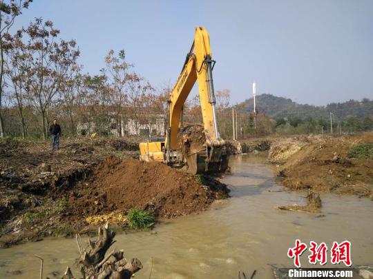 湖南桃江2018年完成洞庭湖区60条渠道472口塘坝清淤