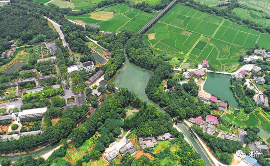 韶山灌区旧貌换新颜.韶山灌区工程管理局供图