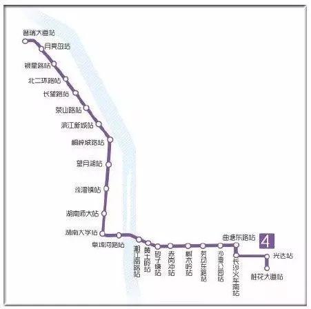 长沙地铁6号线河西段全面开建预计2021年开通