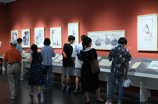 八十伉俪书画人生我俩姜坤郑小娟画展于长沙李自健美术馆隆重开幕