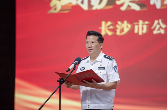 长沙市副市长,市公安局党委书记,局长唐向阳