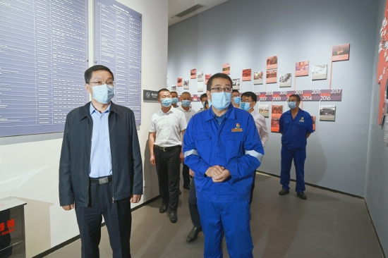湖南省委领导来衡钢进行安全生产大检查