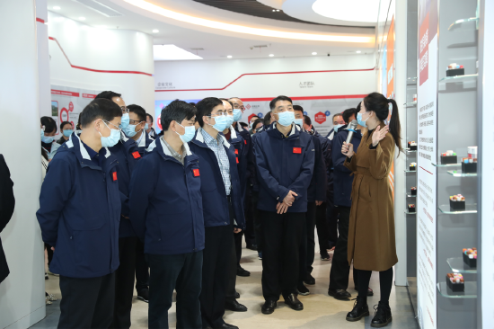 学员们在圣湘生物科技股份有限公司。