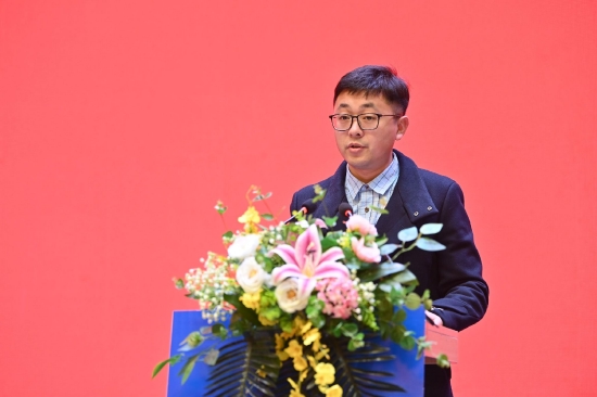 康晓民代表2022年衡阳市三方引才的博士发言