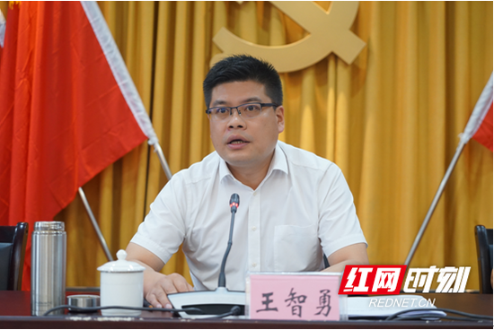 区委常委,宣传部部长王智勇出席并讲话.