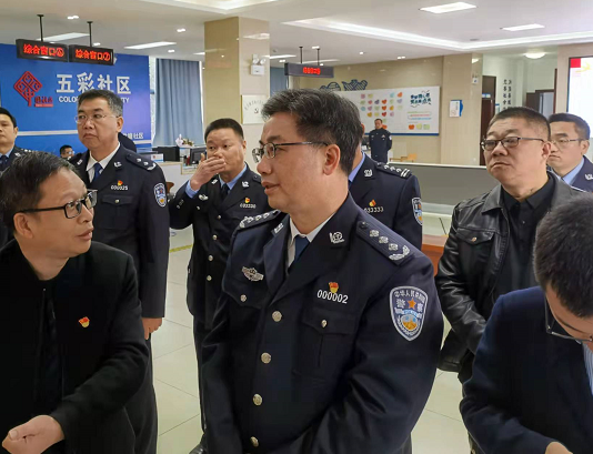 平安湖南株洲周赛保率队来株开展迎接二十大忠诚保平安专题调研