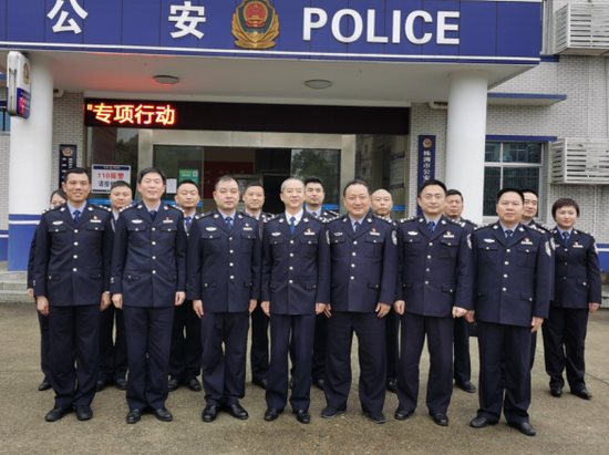 【平安湖南·株洲】夏晓鸥率队赴株洲调研"派出所警务工作平台"推广