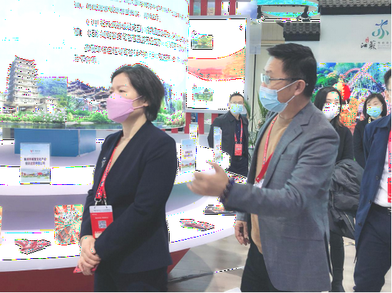 湖南省文化和旅游厅副厅长黄东红率湖南代表团参加首届中国(武汉)文化