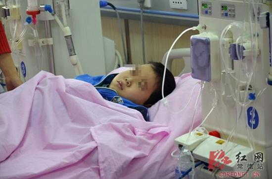 常德10岁尿毒症男孩:妈妈我每天都要透析吗