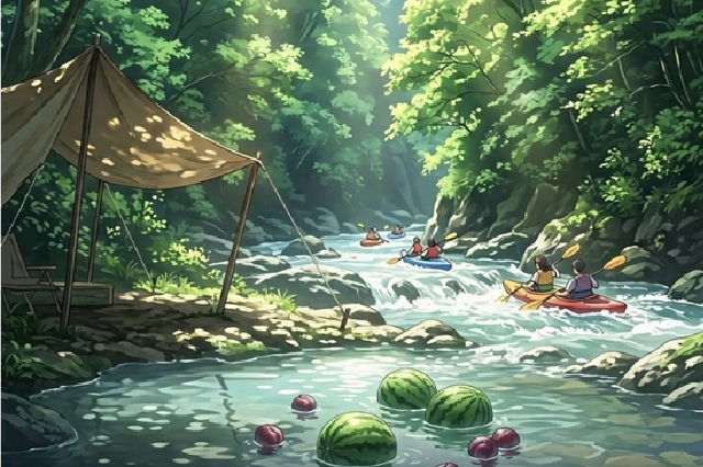 “炙烤模式”持续！湖南山水间藏着古人的避暑智慧