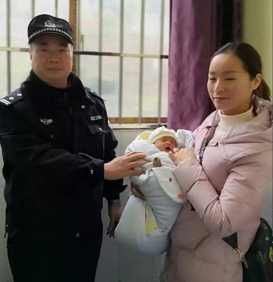 新生婴儿遭遗弃 珠晖民警将其顺利送往福利院收养