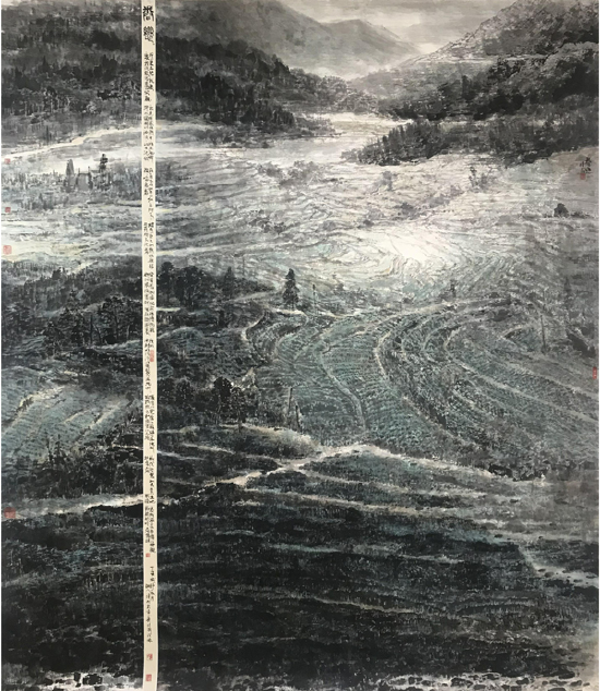 《眷恋》200×220cm