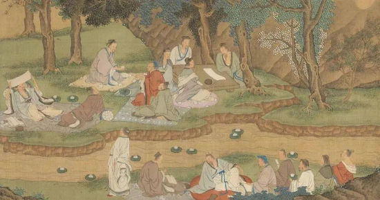 兰亭宴(局部)