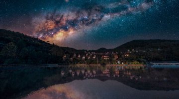 张家界七星山璀璨银河
