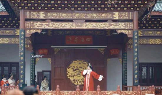 (太平老街宜春园古戏台)