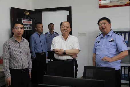 【教育整顿·株洲】周建光一行到株洲天元公安分局调研督导队伍教育