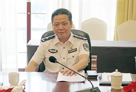 【教育整顿·株洲】株洲公安:贺建初赴市接待服务中心开展"三个规定"