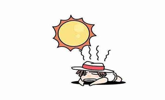 湖南高温天男子热晕 体温飙升超过42度