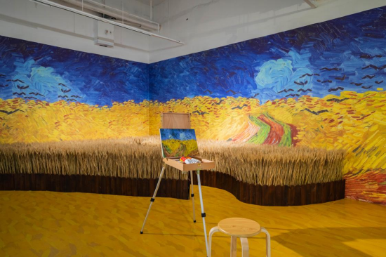 《梵高先生》艺术作品联展在金奥天空美术馆开幕