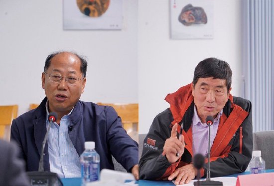 朱兴贤讲话、王道林介绍公园未来发展方向