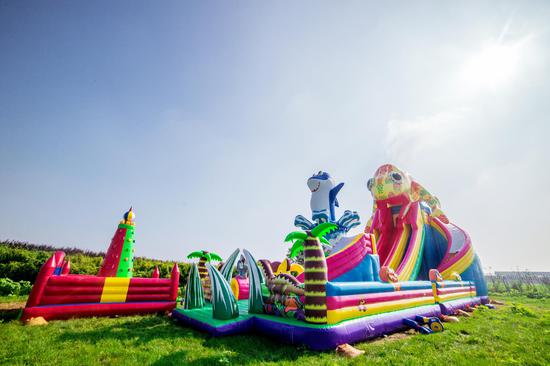 连云港海州区林海湾丛林乐园,夏季亲子度假的好去处