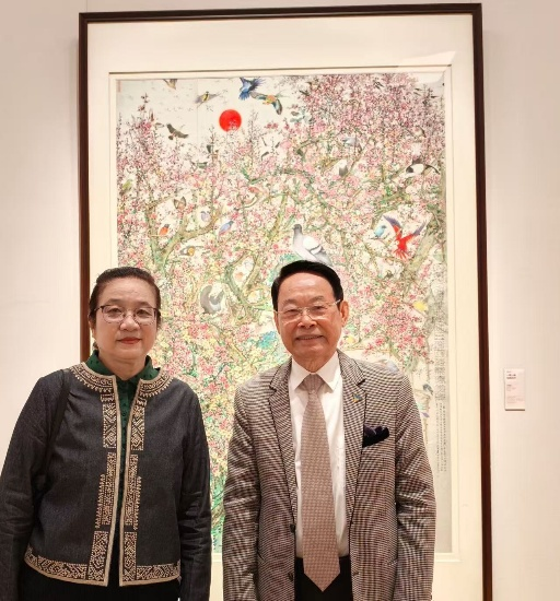 萧晖荣教授中国书协主席孙晓云