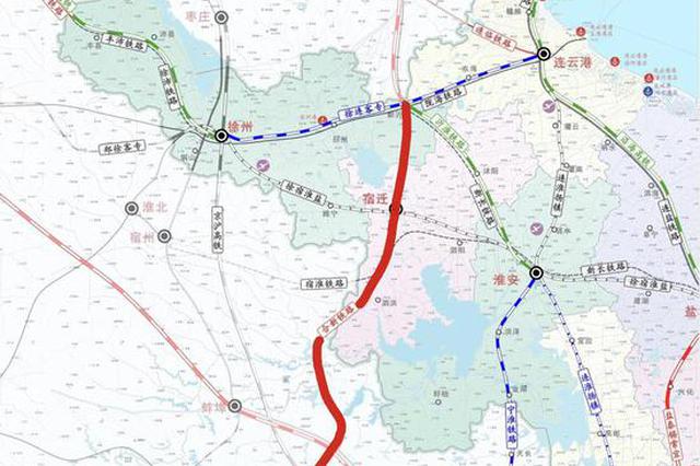 合宿新高铁迎新进展 江苏泗洪将迈入高铁时代