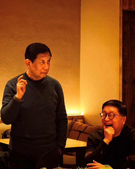 “陈老斯”的表演让听者开怀大笑