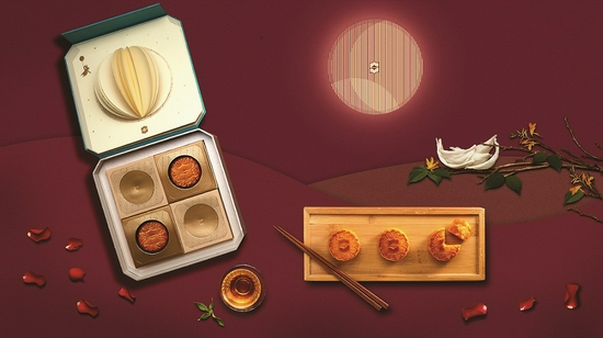 燕窝奶黄月饼礼盒