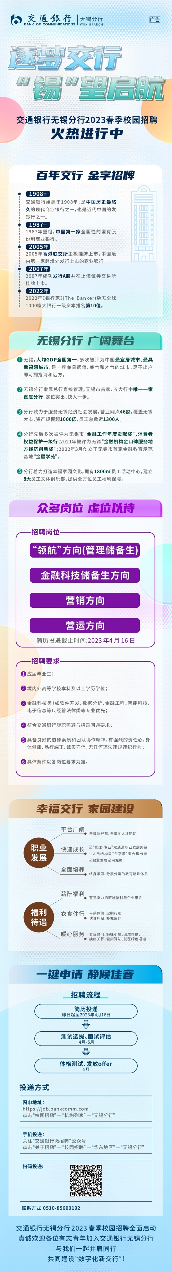 校园招聘报名链接：https：//job.bankcomm.com/we_bankJob.do？orgCode=1000017853&engageType=1&mark=1