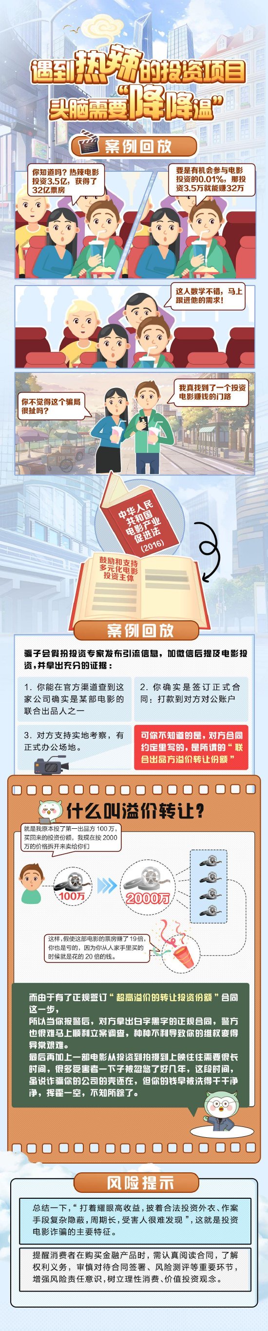 招商银行无锡分行提醒您：遇到热辣投资项目 头脑需要“降降温