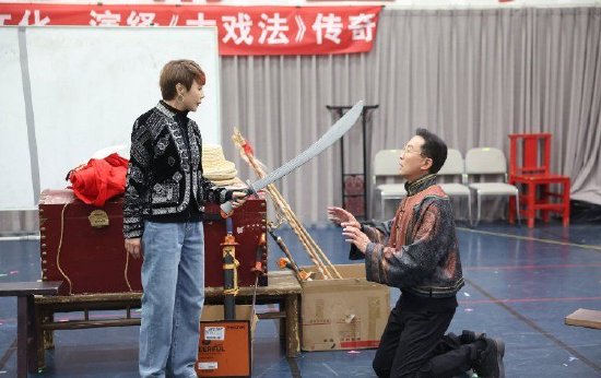 《大戏法》排练现场