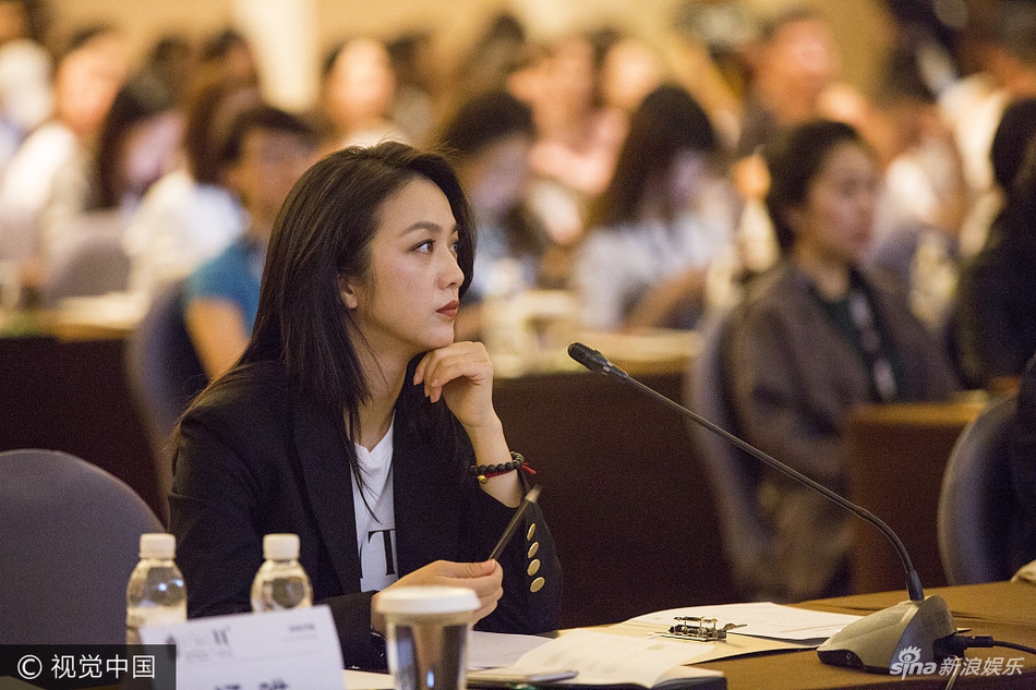 汤唯和著名电影人施南生,曹保平作为本次创投会的评委出席了评审会