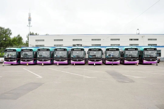 先睹为快延吉brt公交车亮相